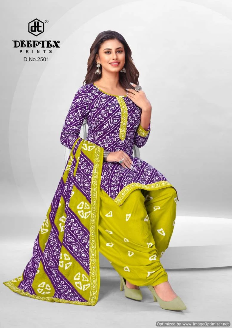 Deeptex Batic Plus Vol 25 Cotton Wholesale Salwar Suit Catalog — Wholesale Salwar Suits, Deeptex wholesale from Surat — view 3